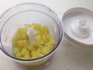 Hoosh of corn of gallinaceous fine and soft (health does not have butter) practice measure 3