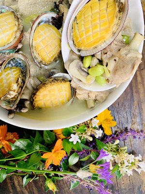 The practice measure of the abalone chicken of everyone is happy 15