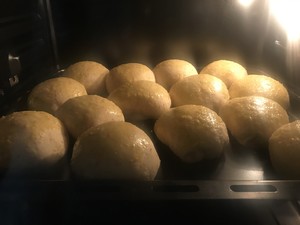 The practice measure of hamburger of pig willow egg 14