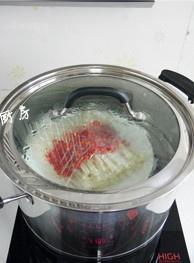 The practice measure of stay of proceedings of acupuncture needle of chop any of several hot spice plants 3