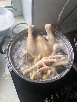 The practice measure of chaffy dish of chicken of abdomen of detailed edition pig 8