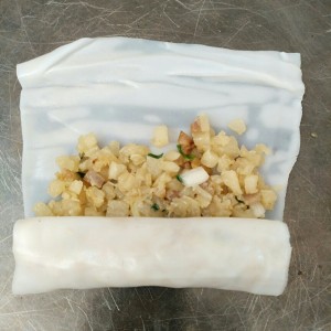 ロール豚腸ピンク（Sha Ge詰め物）練習対策2