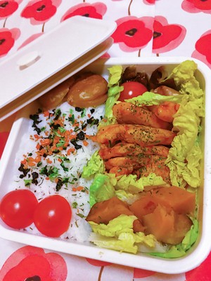 The practice measure with hot handy chicken of type of the Han that do not have oil 9