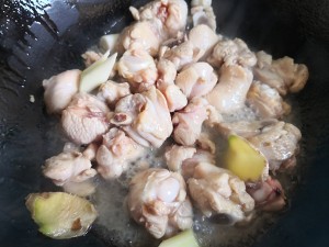 Rice of yellow stew chicken (the friend was done successful) practice measure 2