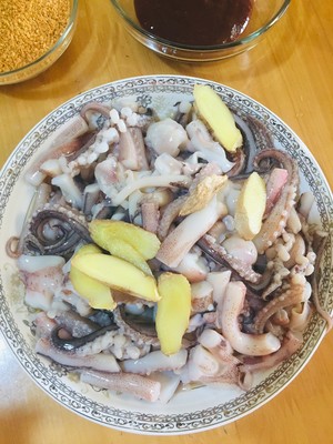 The practice measure that Zi fries a squid to need like that 3