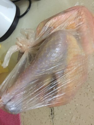 The practice measure of chicken of oven salt    3