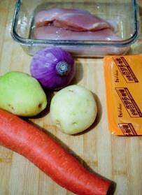 The practice measure of meal of delicate curry chicken 1