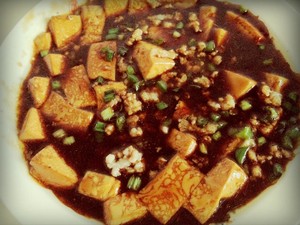 The practice measure of dish of inapproachable go with rice of ~ of ground meat bean curd 6