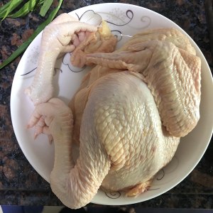 Saline    hand rips chicken (edition of electric rice cooker) practice measure 1