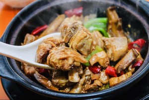 The practice measure that fries chicken 10