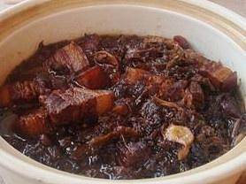 The practice measure of flesh of prune dish braise in soy sauce 11