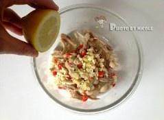 The practice measure of chicken of Dai flavour lemon 8