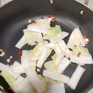 The practice measure of hot Chinese cabbage of acid of ｜ of dish of go with rice 3