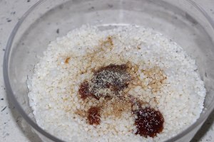 The practice measure of chicken of polished glutinous rice of lotus leaf Chinese chestnut 3