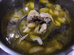 The practice measure that the Hakkas fries gallinaceous wine 5