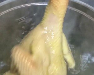 The practice measure that white behead chicken cuts chicken in vain 5