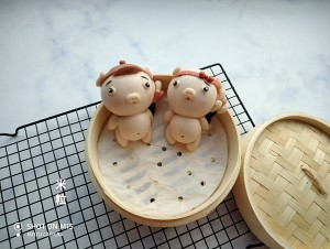 少し年下の蒸しパンの実践測定 豚の弟と豚の妹18 