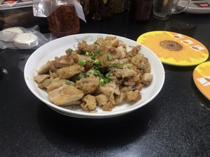 The practice measure of deepfry crisp fried chicken 4