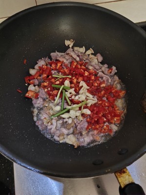 家族の日常生活の肉付きの良いご飯とgoのQ料理！ 練習法6 