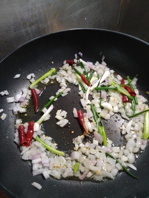 The practice measure of potato curry chicken 1