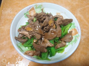 ピーマンフライドポッグマン（豚の舌）練習対策5