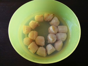 The practice measure of chicken of quick worker polished glutinous rice 1