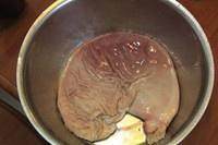 The practice measure of chicken of pig abdomen bag 1