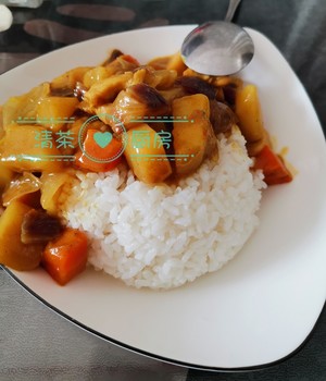 The practice measure of curry chicken 6