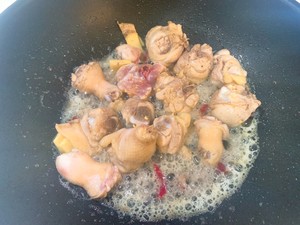 The practice measure of the yellow stew chicken of super go with rice 5