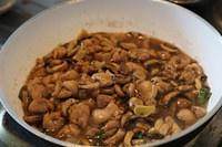 Dawdle slippery chicken (Xianggu mushroom slippery chicken) practice measure 7