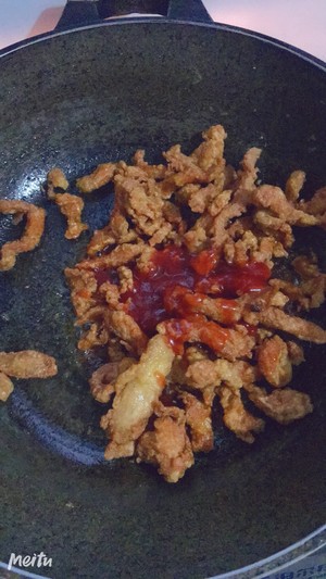 The practice measure of wicker of fryer of sweet-and-sour chicken breast 4