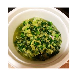 Arrange of quick worker chicken - half soup chicken (dip chicken) practice measure 7