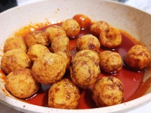 甘酸っぱいトラの皮11のウズラの卵の練習法