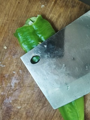 Pointed any of several hot spice plants of skin of tiger of dish of go with rice (tiger skin little skill) practice measure 1