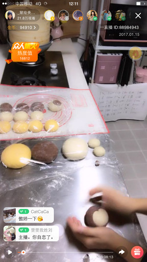 " chicken " auspicious flexibly the practice measure of small steamed bread 25
