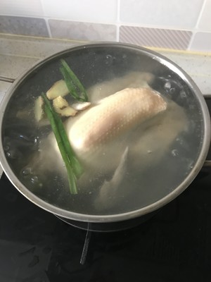 繊細な白旗3の鶏肉の練習尺度