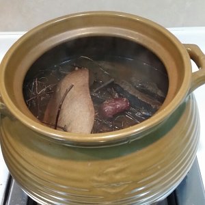 子の骨の豚の水平な男のスープの練習対策不注意な光沢のある霊芝6