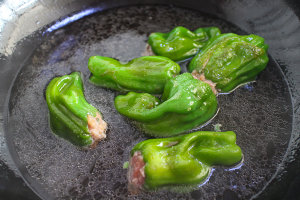 The practice measure of flesh of wine of sweet-and-sour green pepper 6