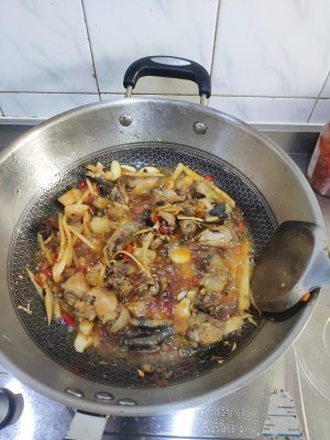 Taro of braise in soy sauce practice measure of chicken 4