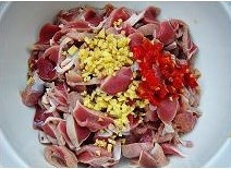 Chop any of several hot spice plants is hot the practice measure of the gizzard that fry chicken 2