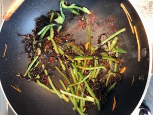  ごはんといっしょ-豚肉の細切り肉の練習法7 
