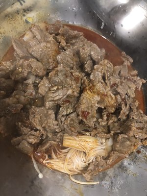 近づきにくい水が米と一緒に行く練習対策は、牛肉7を沸騰させる