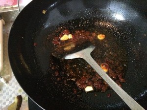 Ground meat aubergine (dish of super go with rice) practice measure 5