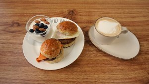 The practice measure of hamburger of pig willow egg 20