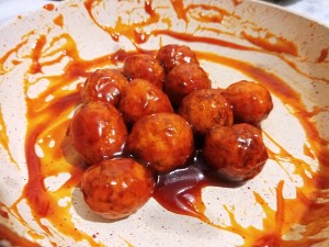 甘酸っぱい虎皮のウズラの卵13の実習尺度