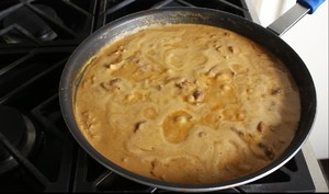 The practice measure of taste of cashew of * of Indian flavor chicken 25