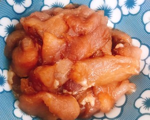 The practice measure that horn of pig ear beans fries cutlet 3