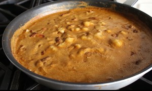 The practice measure of taste of cashew of * of Indian flavor chicken 26