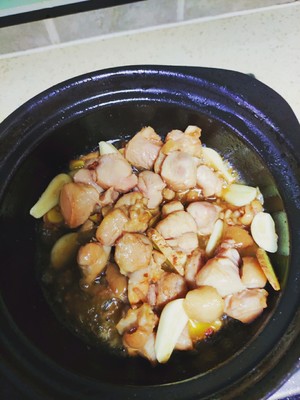 Rice of yellow stew chicken (children edition) practice measure 1