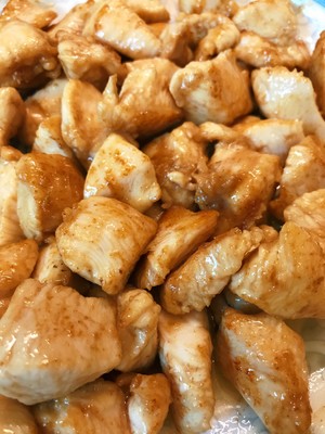 Zi like that fabaceous horn chicken is fourth " dish of go with rice " practice measure 4